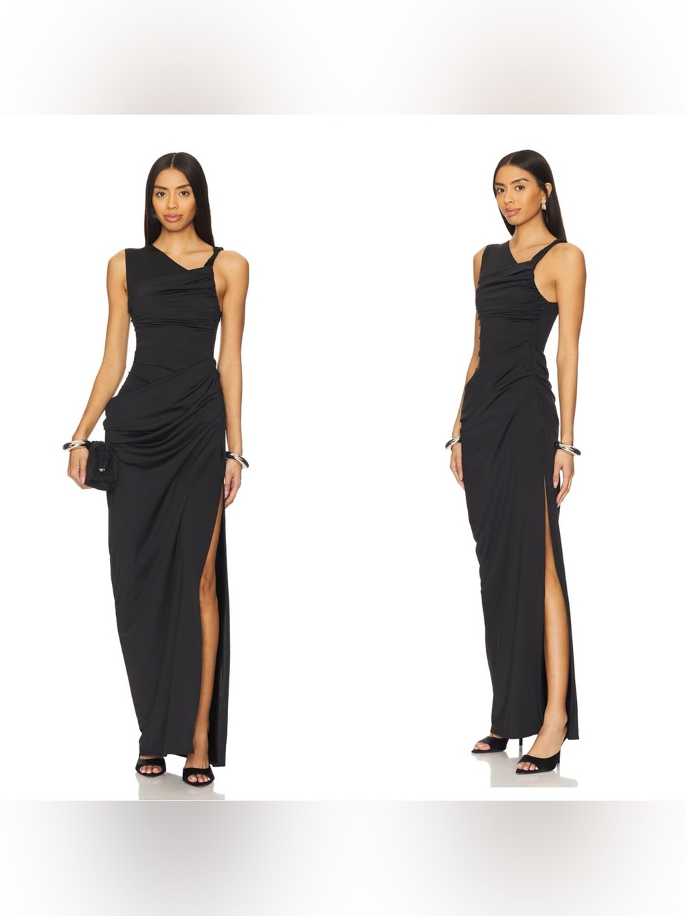 NWT Lovers and Friends Athena Gown in black